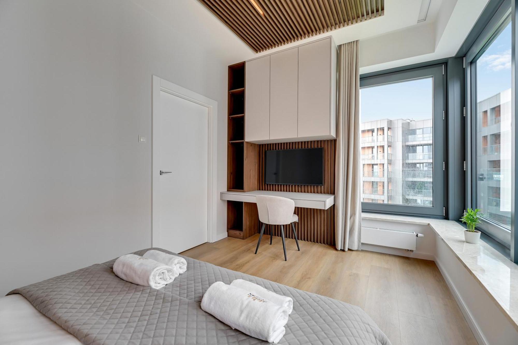 Brabank Riverside - Sauna, Business & Gym By Downtown Apartments Гданьск Номер фото